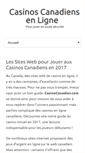Mobile Screenshot of casinocanadien.com